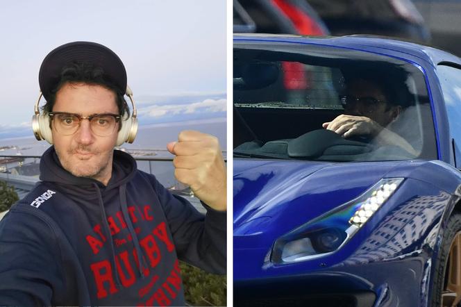 Kuba Wojewódzki kupił Ferrari za 1,5 mln zł! Za tablice musiał dopłacić [ZDJĘCIA]