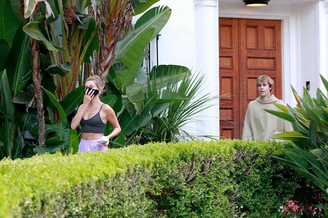 Justin i Hailey Bieber po owocnej sesji w studiu