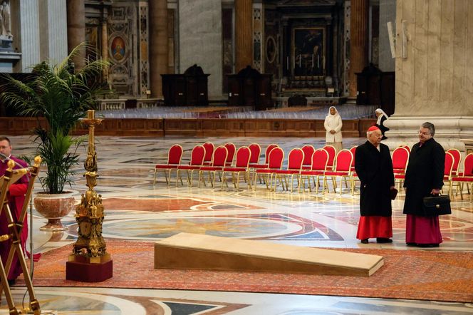 Trumna Papieża.