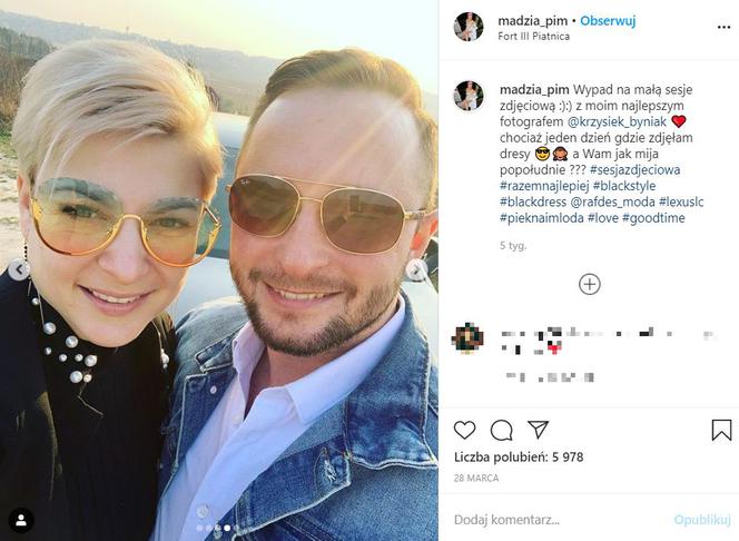 Magda Narożna z Pięknych i Młodych z partnerem