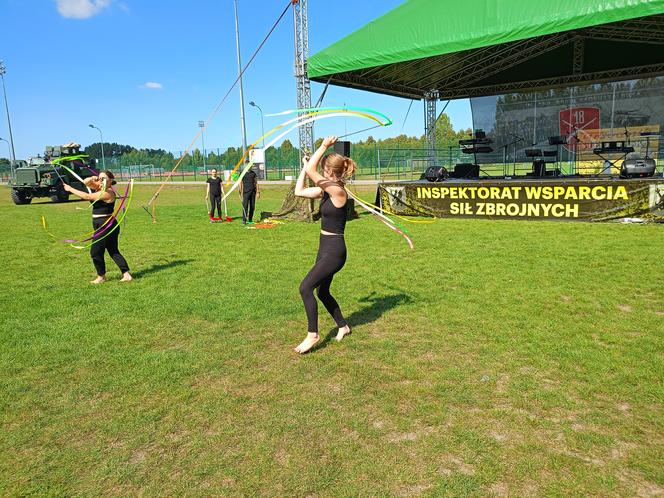 Piknik Wojskowy 18. Dywizji został zorganizowany na terenie zielonym przy aquaparku i stadionie miejskim w Siedlcach