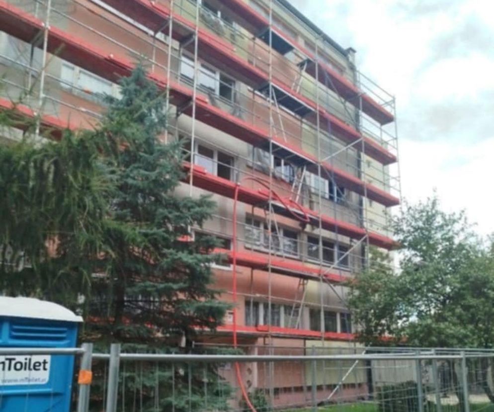 Łódź. Tragiczny pożar w bloku na ul. Łanowej. Są ofiary śmiertelne!