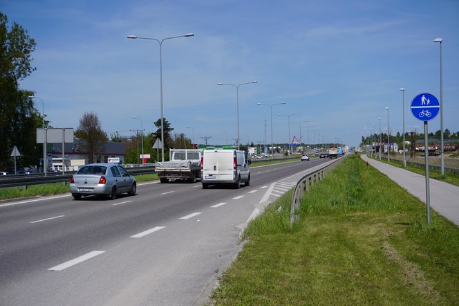 Kielce. Ulica Ściegiennego