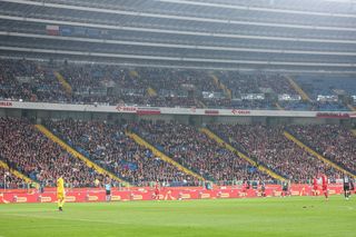 Szał na trybunach podczas meczu Polska - Nowa Zelandia