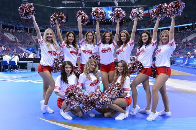 Cheerleaderki na Final Six w Tauron Arenie Kraków [GALERIA ZDJĘĆ]
