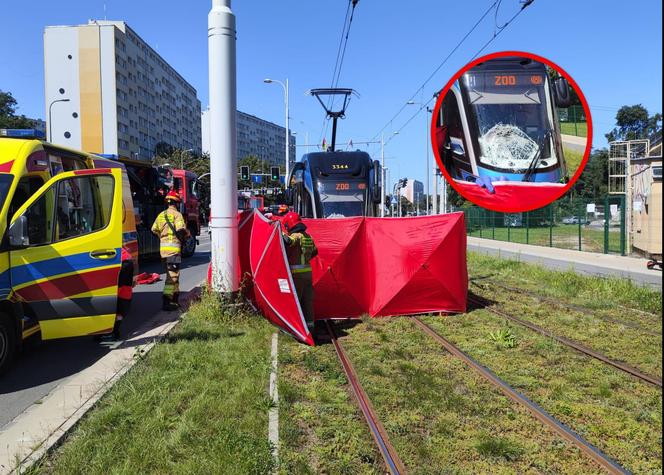 Młody mężczyzna śmiertelnie potrącony przez tramwaj