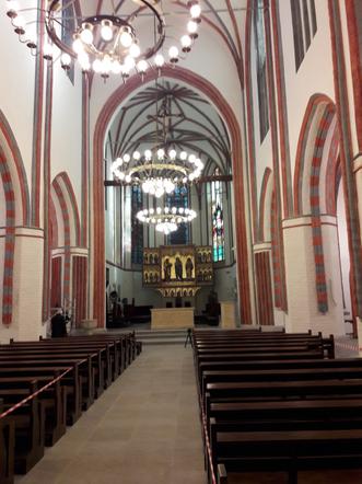 Koszalińska katedra po remoncie