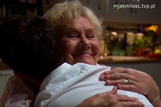 M jak miłość odc. 1684. Barbara (Teresa Lipowska), Mateusz (Krystian Domagała)