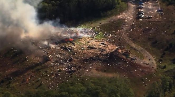 Potężny wybuch w fabryce amunicji! Są ofiary śmiertelne. "Myślałem, że mój dom się zawalił".