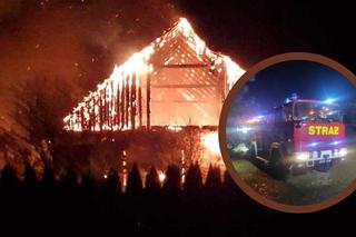 Policja zatrzymała 42-latka, który podpalił stodołę w Łazach