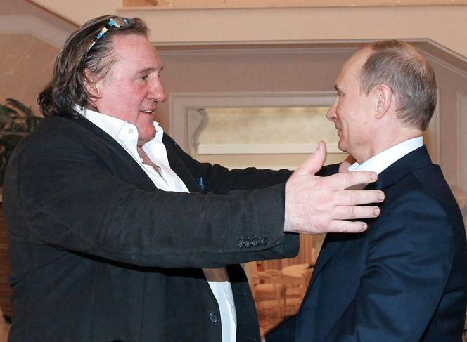 Gerard Depardieu, Władimir Putin
