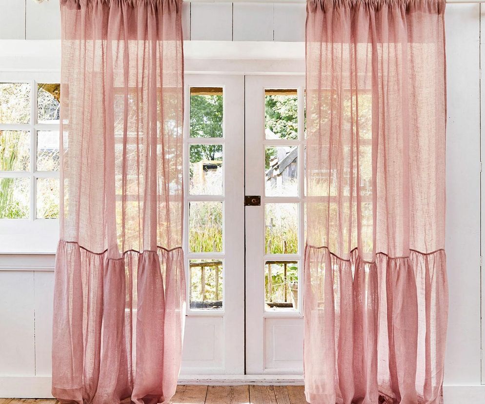 Najładniejsze firanki w stylu boho. Inspiracje