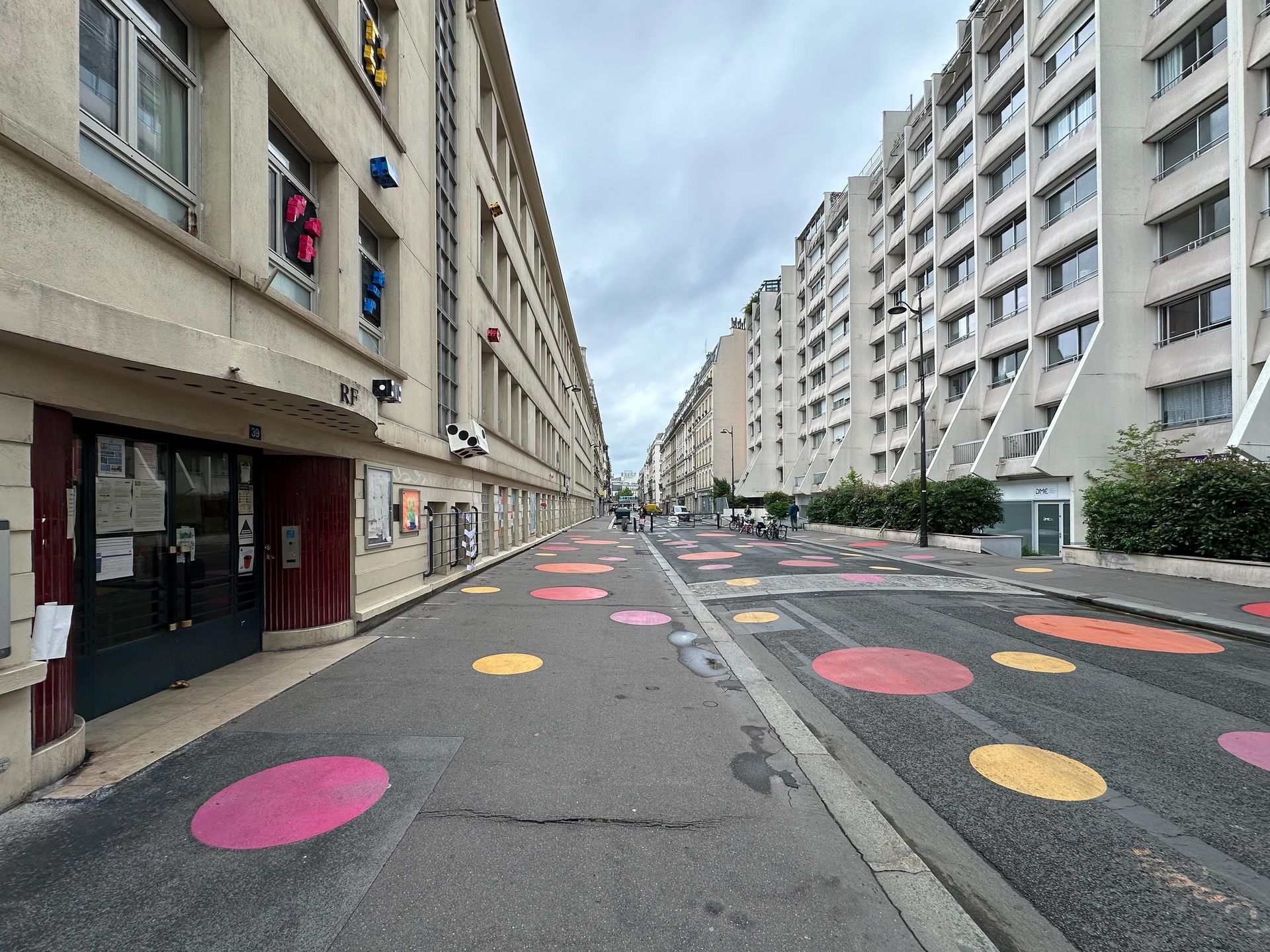 Szkolne ulice w Paryżu