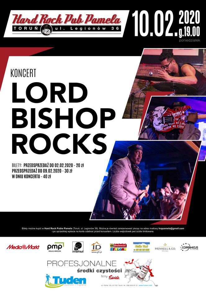 Lord Bishop Rock w Hard Rock Pubie Pamela