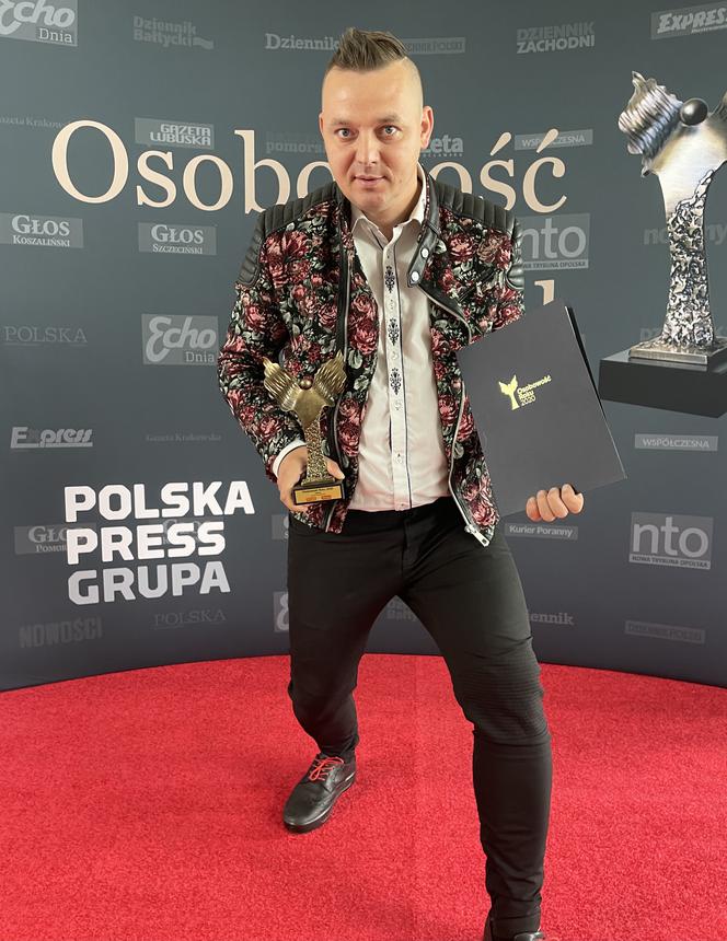 Sebastian Zys: Gwiazdor disco polo został Osobowością Roku 