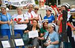 Protest pielęgniarek pod Sejmem