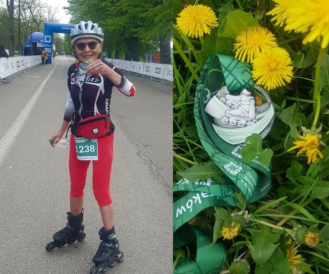 Barbara Prymakowska stanęła na podium w 17. edycji Cracovia Maraton na Rolkach