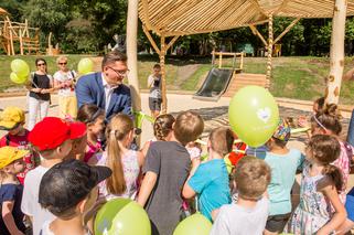 Katowice: W Parku Kościuszki powstał nowy plac zabaw! [ZDJĘCIA]