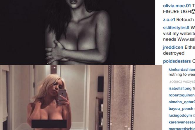 Kim Kardashian nago