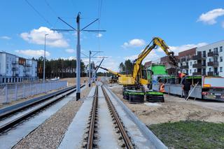 Budowa nowej linii tramwajowej na JAR. Jak przebiegają prace? Sprawdziliśmy!