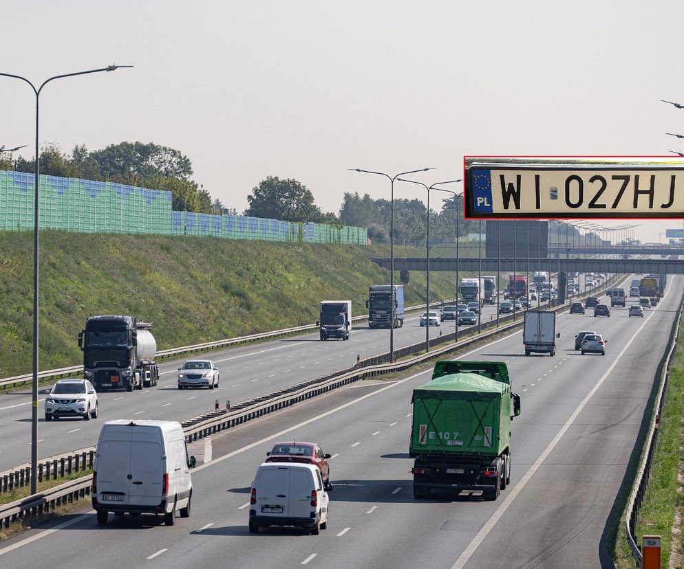 Indywidualne tablice rejestracyjne. Niektóre się powtarzają