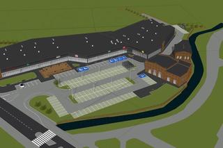 Wizualizacja Park Handlowy Stary Browar w Grudziądzu