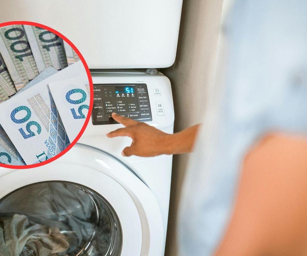 Robienie prania generuje koszty ok. 20 zł miesięcznie 