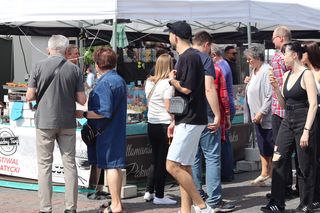 Tłumy na placu Zamkowym w Lublinie