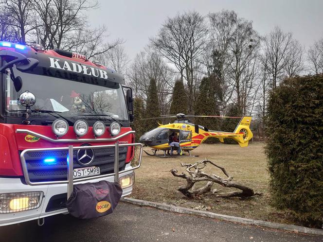 Wypadek w Kadłubie. Nastolatek wypadł z okna DPS
