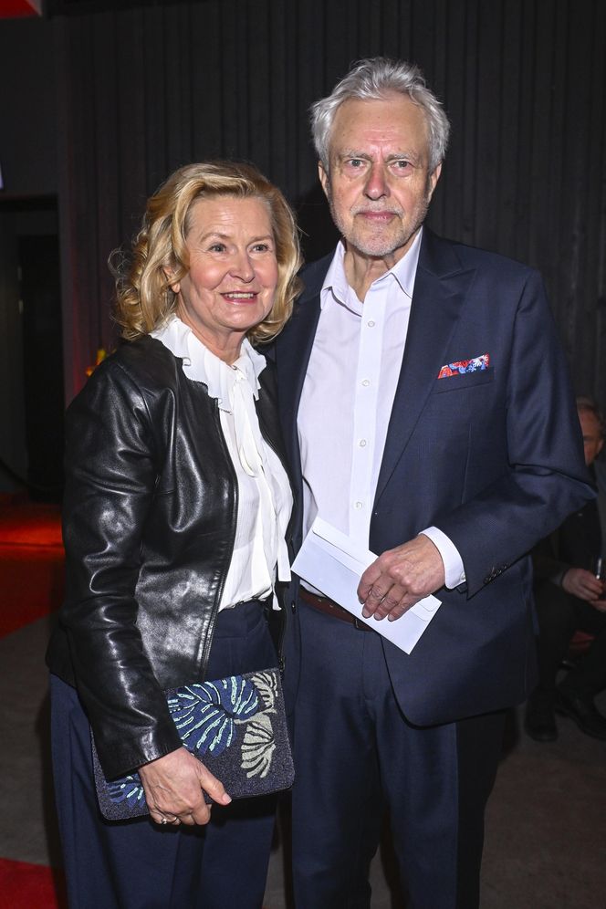 Barbara Bursztynowicz z mężem Jackiem