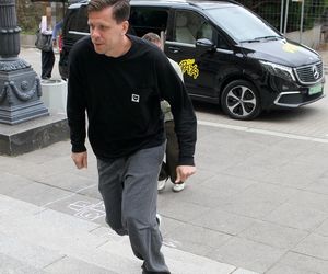 Szczęsny biegnie na premierę filmu