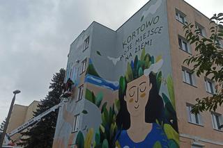 Nowy mural w Kortowie