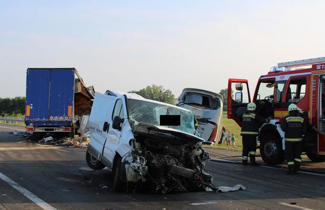 Wypadek polskiego autokaru na Węgrzech