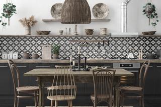 Mariaż stylu rustykalnego z nowoczesnością, dizajnem i etno