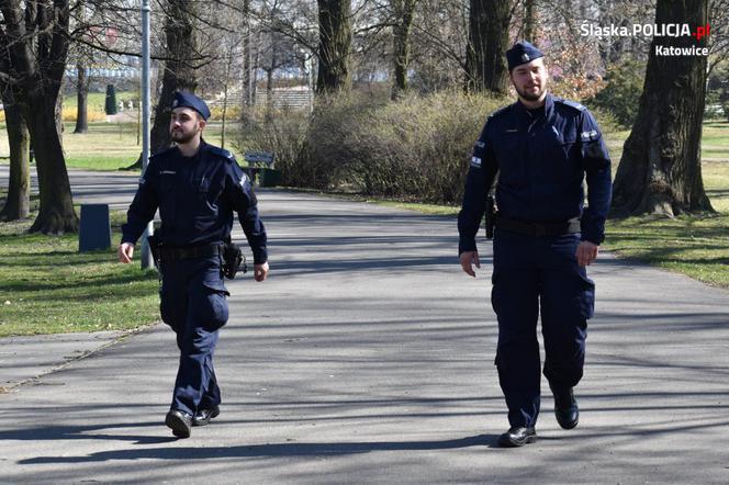 Nowa broń katowickiej policji w walce z nielegalnymi spacerowiczami [ZDJĘCIA]