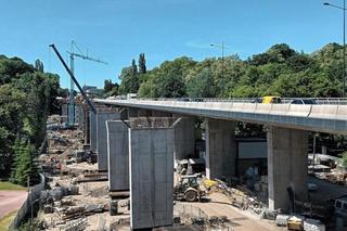 Kolejny etap budowy wiaduktów Trasy Łazienkowskiej. Zmieni się organizacja ruchu