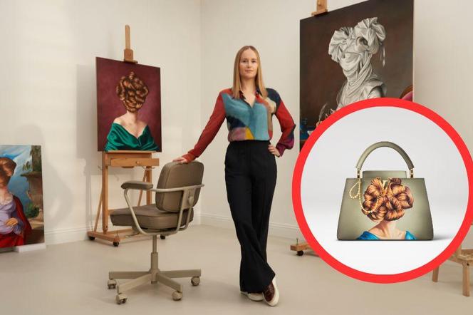 Torebka Louis Vuitton z projektem polskiej artystki. Stworzyła go gdańszczanka Ewa Juszkiewicz