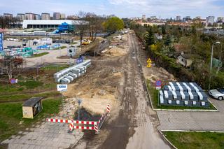 Przebudowa ul. Bożeny - kwiecień 2023