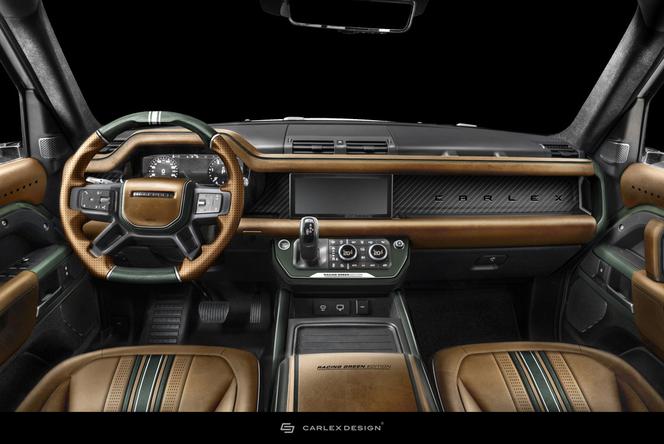 Land Rover Defender Racing Green Edition od Carlex Design