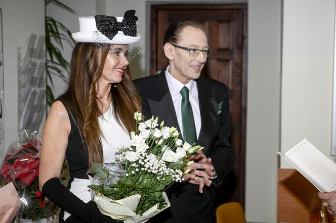 Jacek Borkowski z żoną