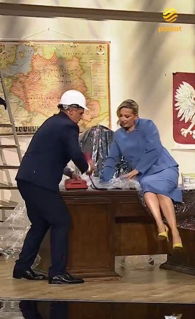 Tak w Polsacie pokazali prezydenta i pierwszą damę