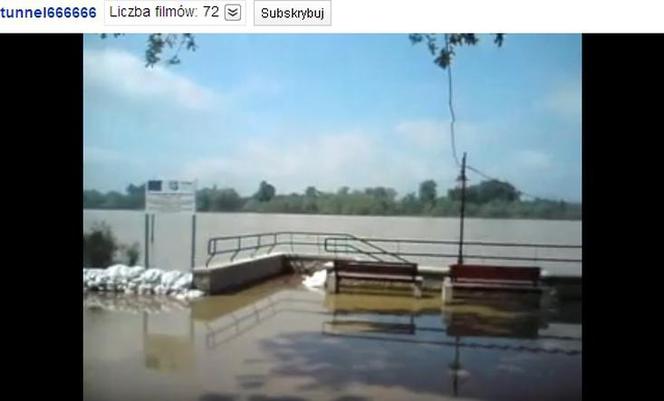 Powódź, fala kulminacyjna w Puławach