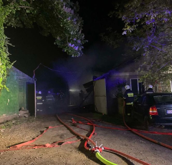 Tragiczny pożar pod Waśniowem