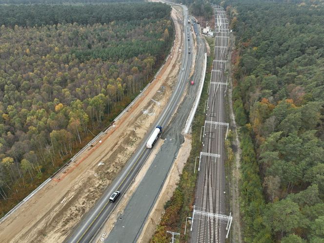 Budowa dwóch odcinków S3 między Świnoujściem i Troszynem. Nowe zdjęcia 