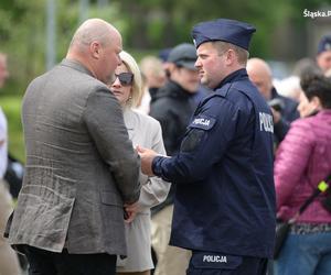 Uroczyste ślubowanie 69 nowych policjantów  w Oddziale Prewencji Policji w Katowicach