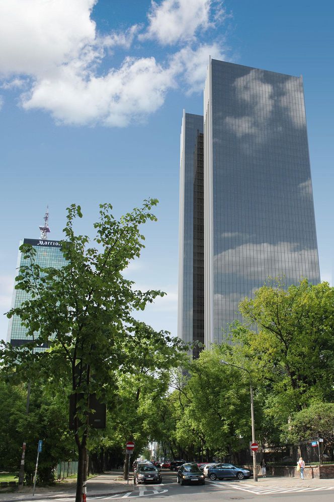 Wstępne wizualizacje wieżowca Roma Tower w Warszawie