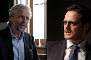 M jak miłość odc. 1885. Błażej Święcicki (Adrian Budakow), Jan Baczewski ( Arkadiusz Głogowski)