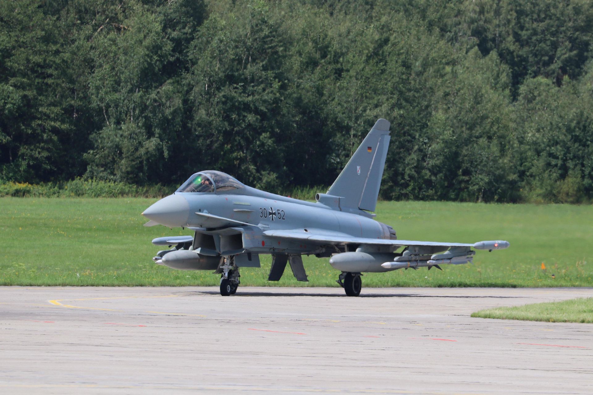 Niemieckie Eurofighter Typhoon w Polsce
