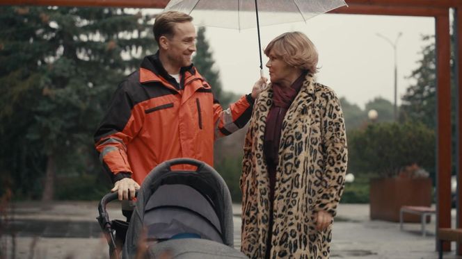 Na dobre i na złe odc. 952. Lucyna (Anna Samusionek), Michał (Mateusz Janicki)