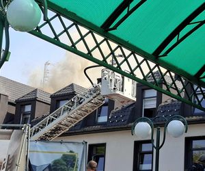 Pożar hotelu Senator w Starachowicach